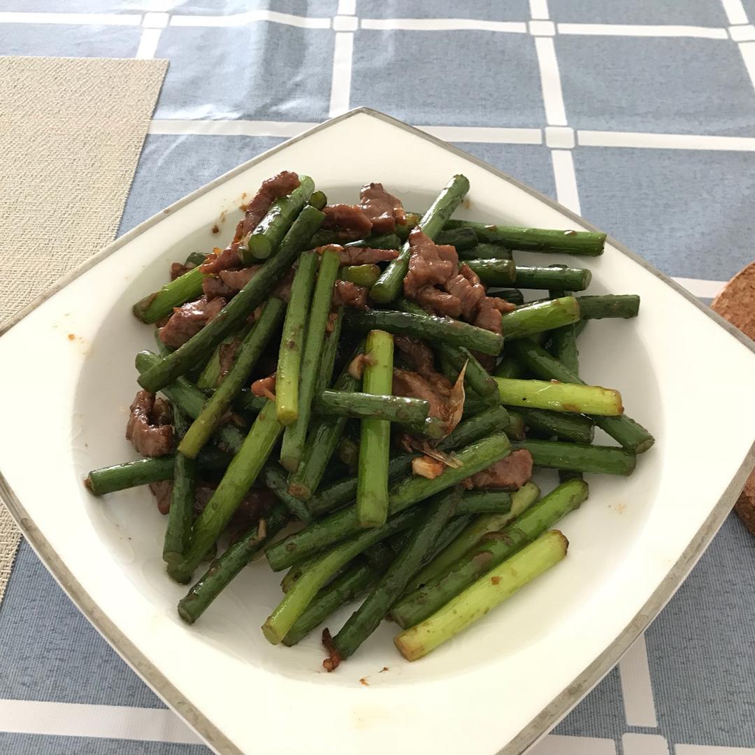 蒜薹炒肉