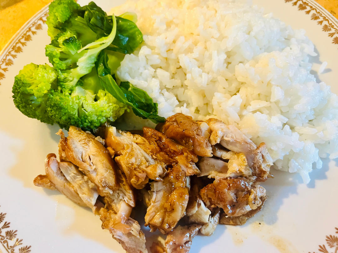 照烧鸡腿饭
