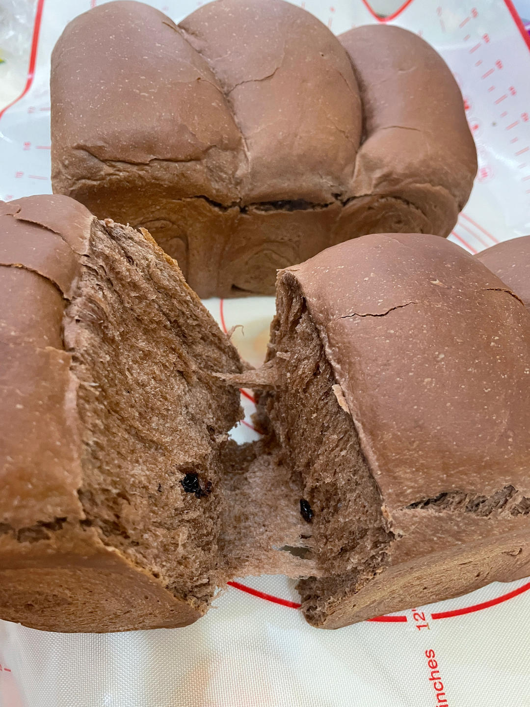 奶油巧克力吐司