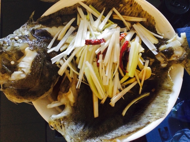清蒸多宝鱼