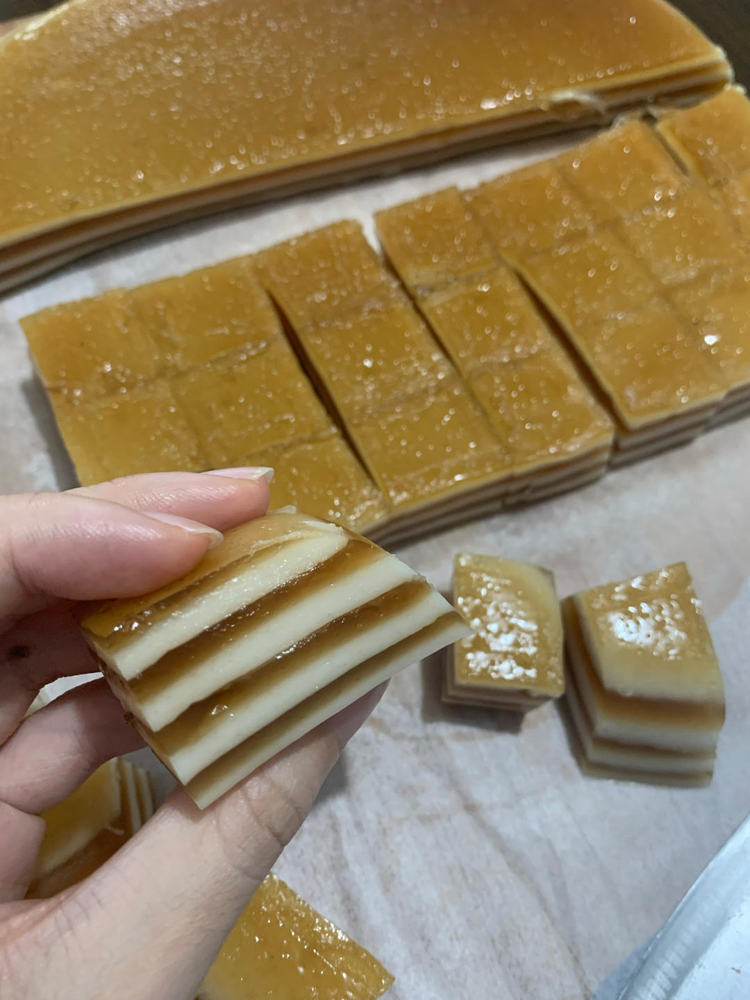 Q弹椰汁千层糕（马蹄糕）