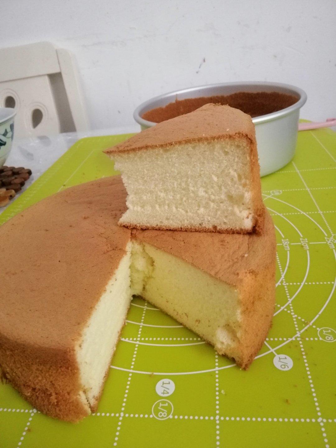 超详细8寸戚风蛋糕