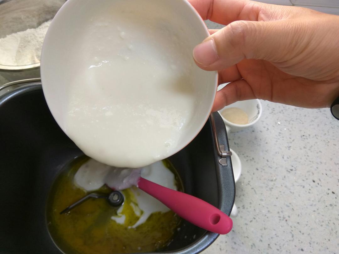 纯奶手撕吐司的做法 步骤1