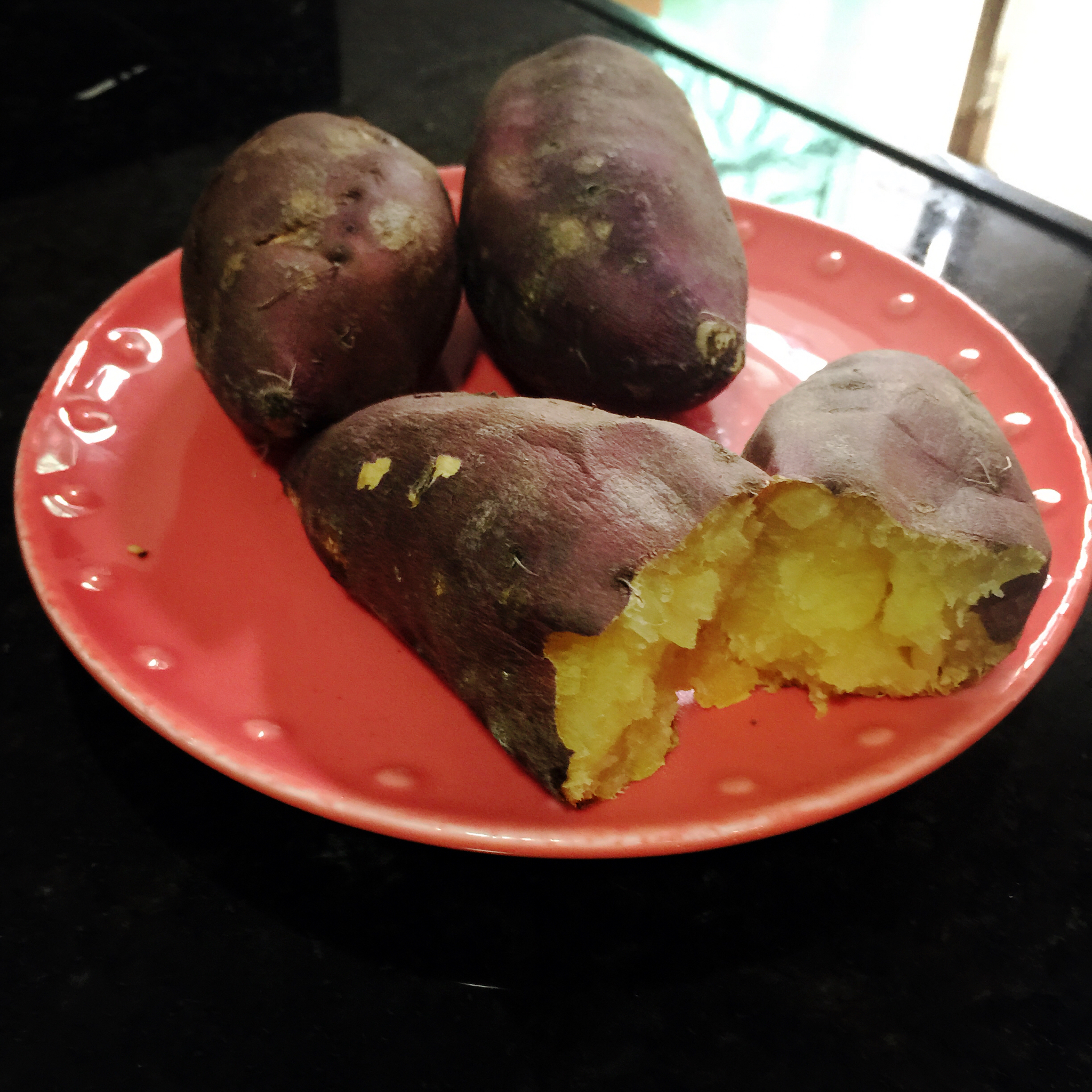 微波炉烤红薯