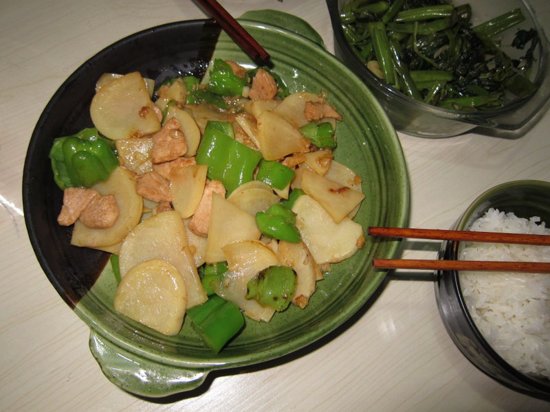 土豆烧肉
