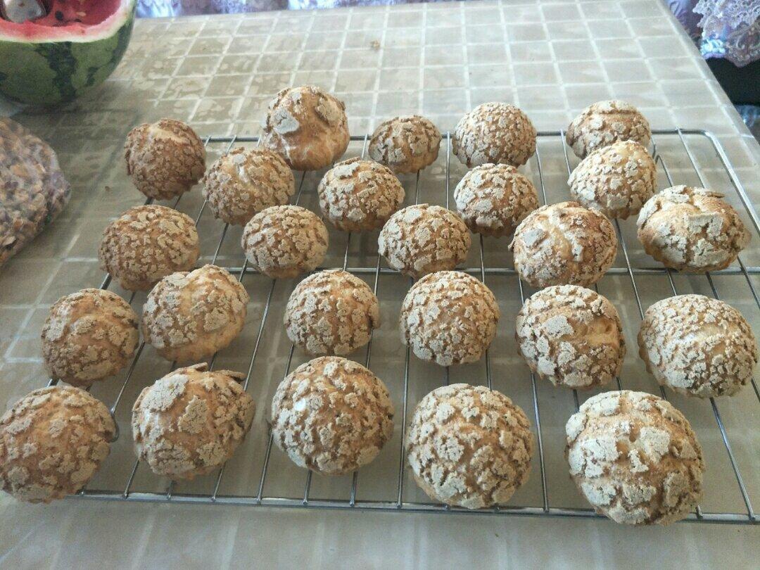 伯爵红茶酥皮泡芙