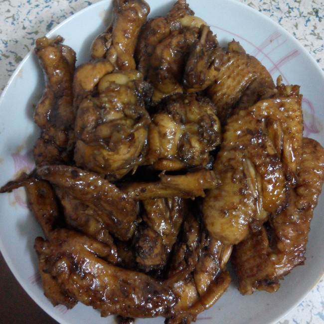 红酒鸡翅根
