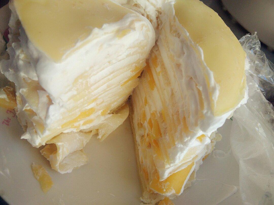 芒果千层蛋糕，100%成功告别煎皮无能