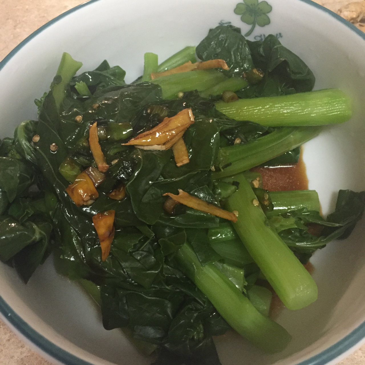白灼芥兰