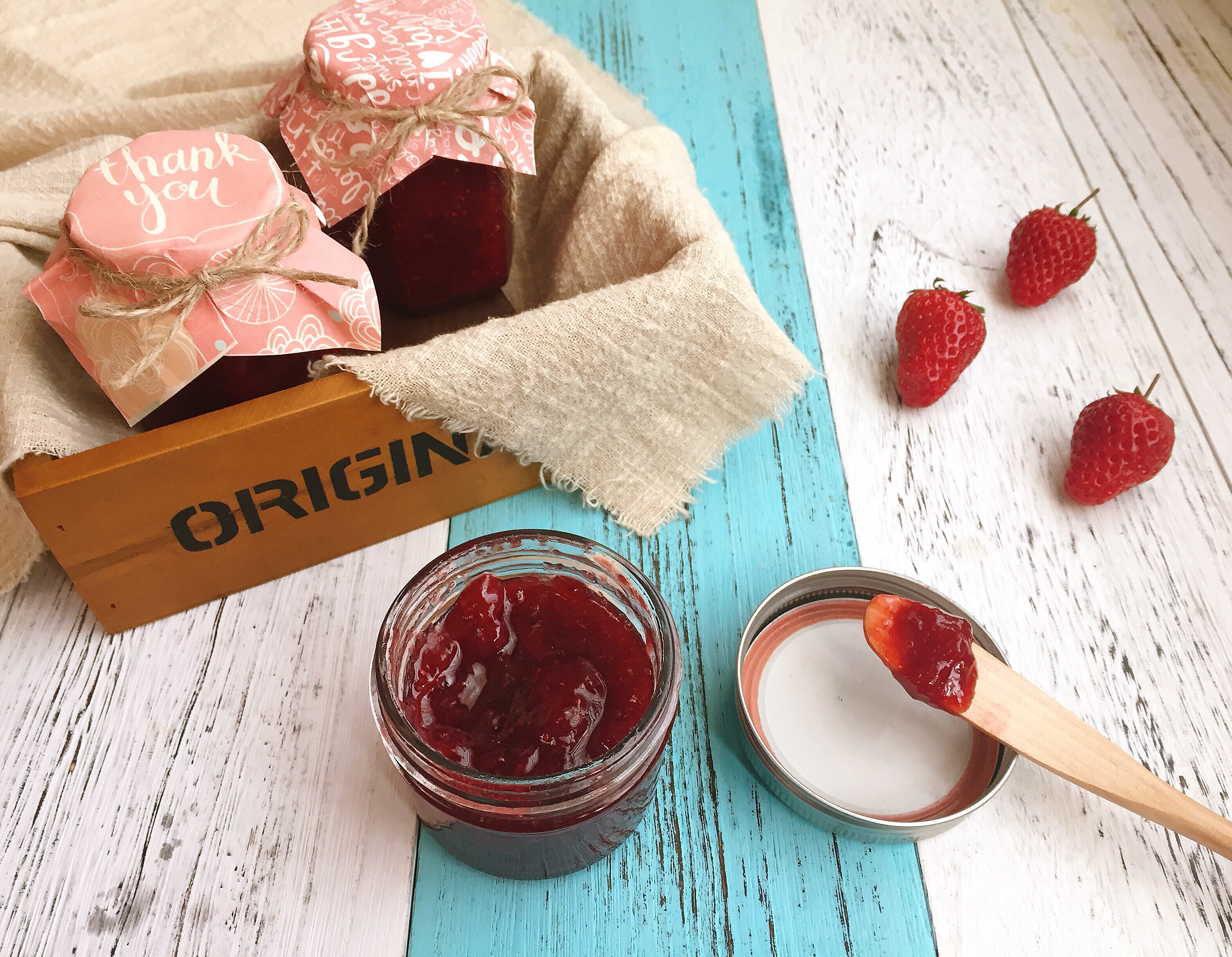 给你一抹甜蜜--草莓酱🍓的做法