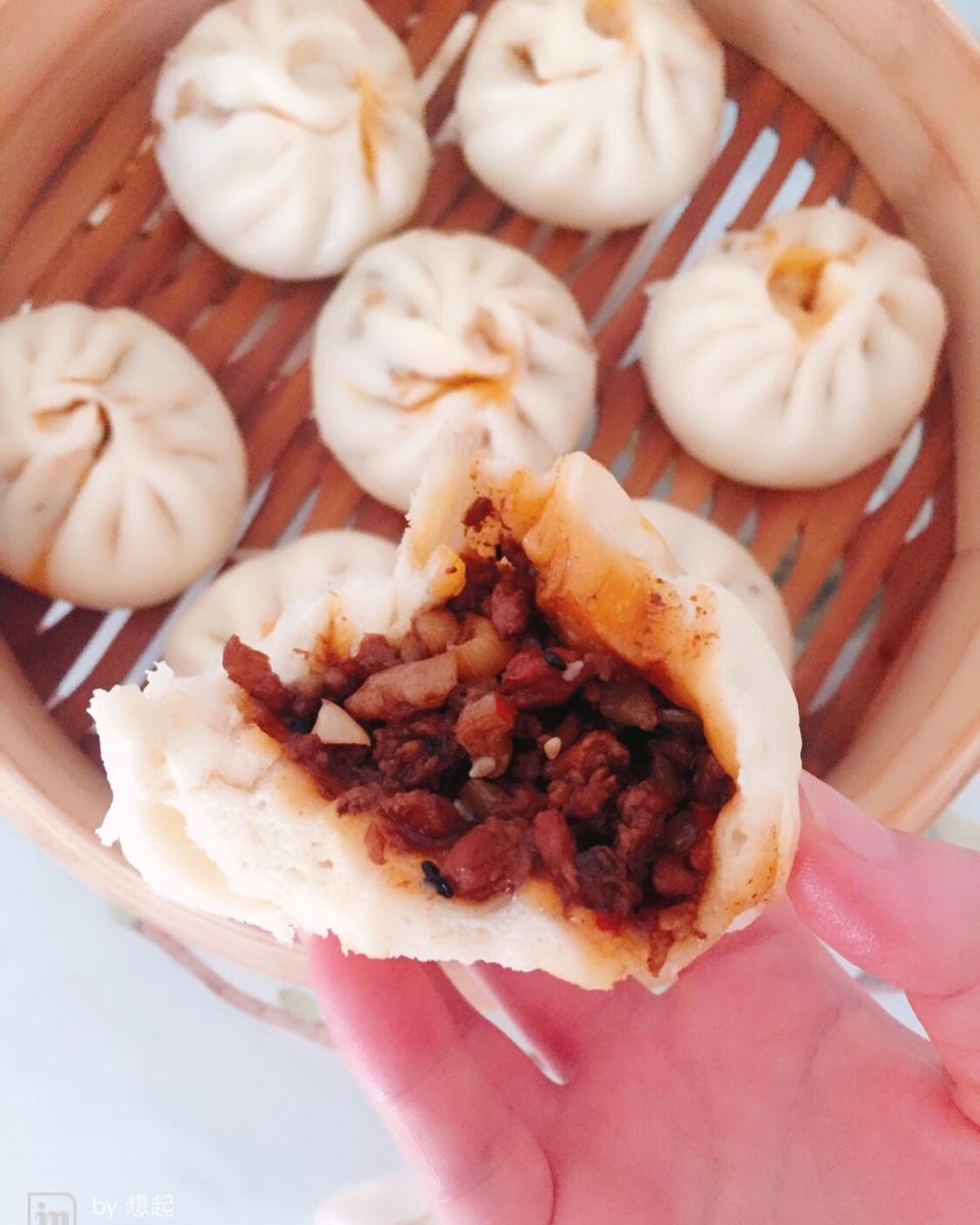 全麦杂酱大包