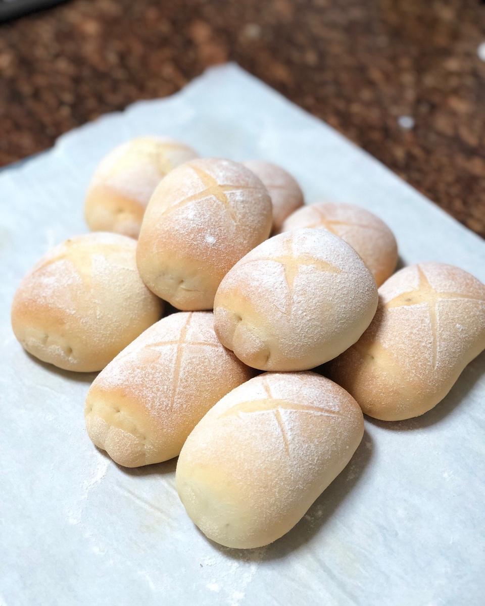 牛奶面包卷 北鼎烤箱食谱