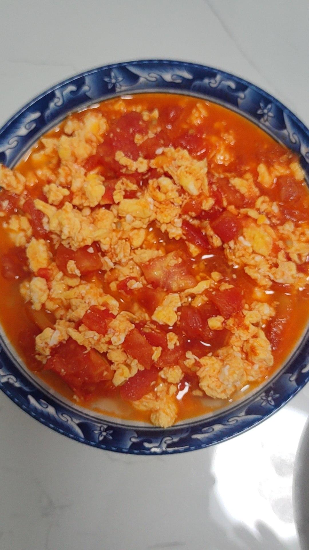 超嫩滑的番茄炒蛋