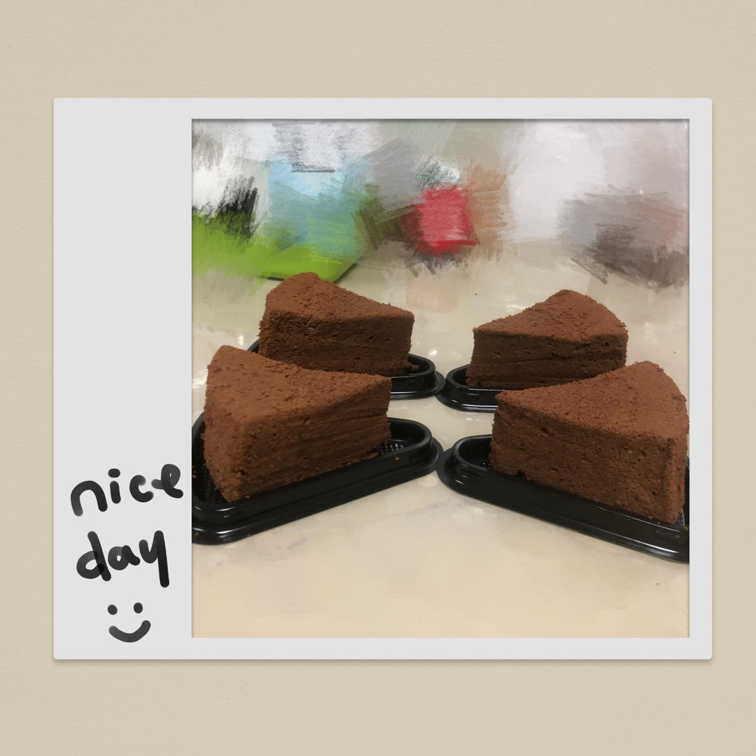 我吃过最过瘾的巧克力戚风