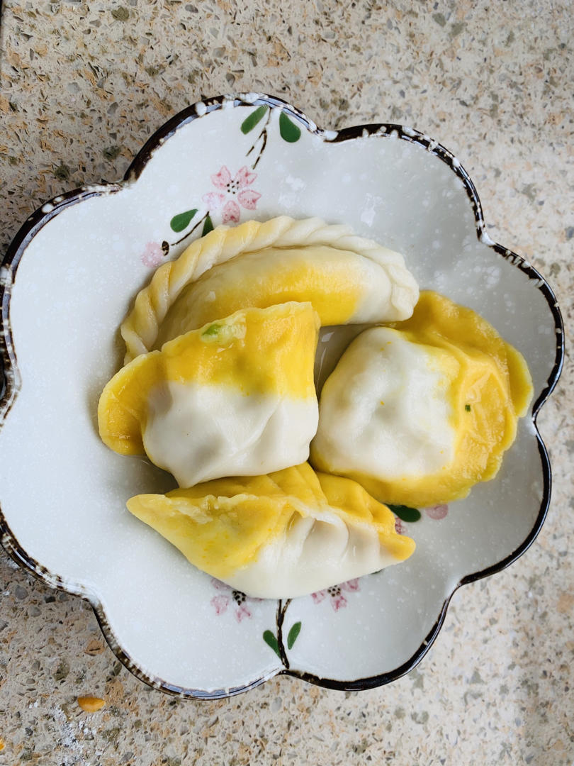 翡翠白菜饺