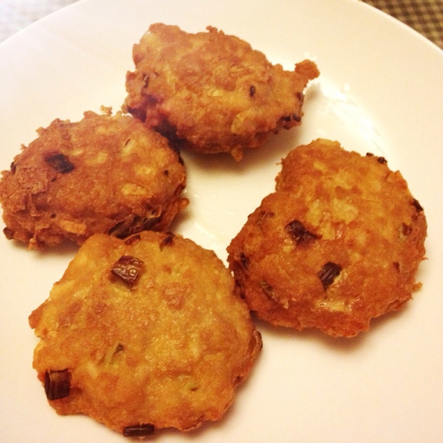 鸡蛋肉饼