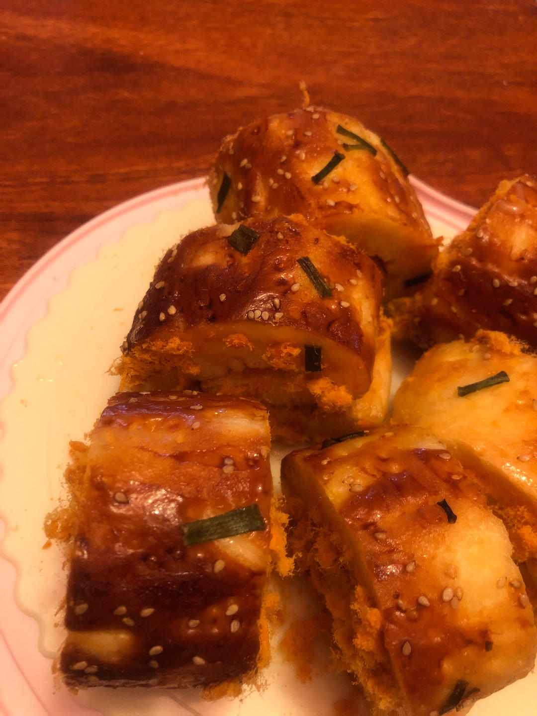 肉松面包卷