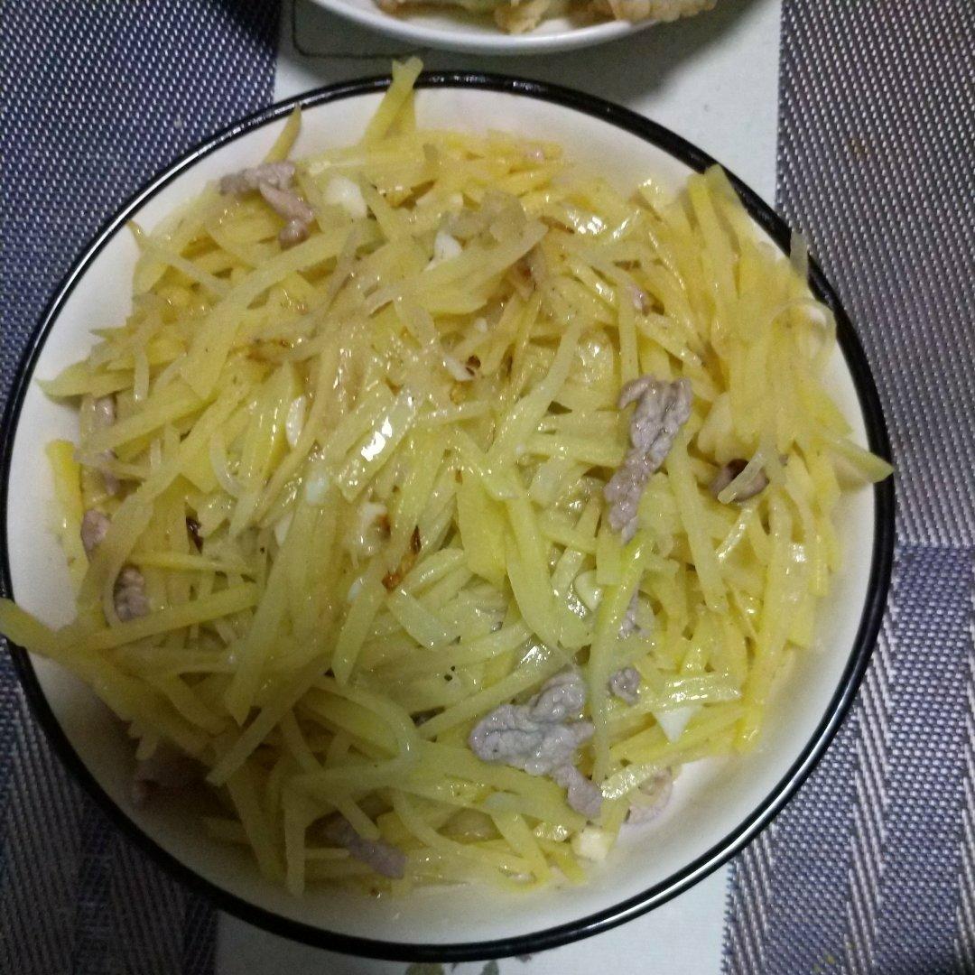 肉炒土豆丝