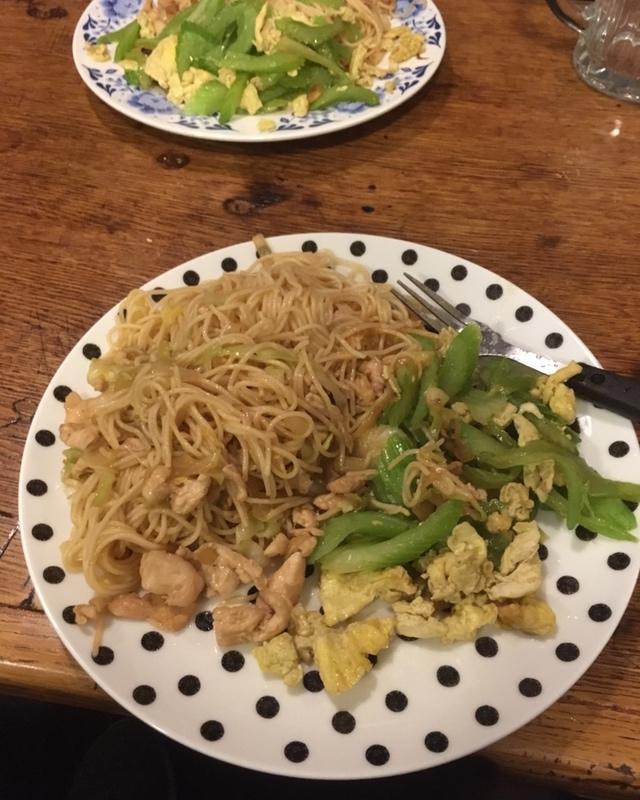肉丝炒面
