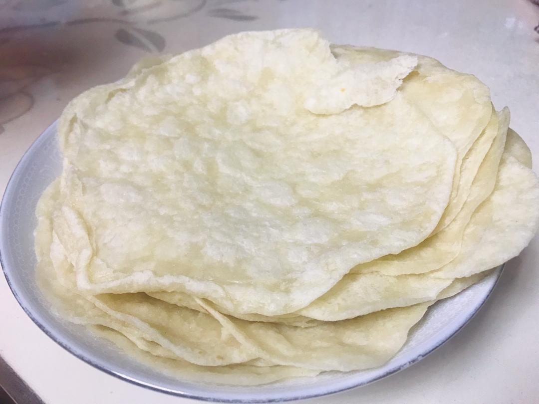 烫面春饼(不粘锅版)