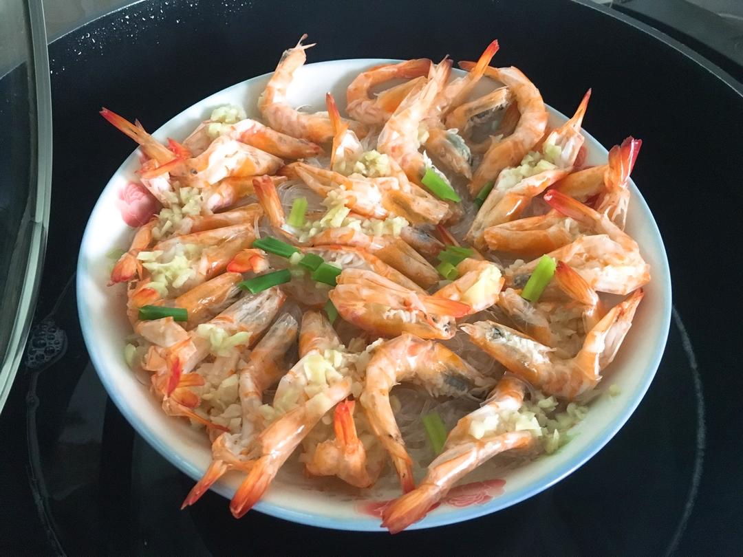 蒜蓉粉丝蒸大虾