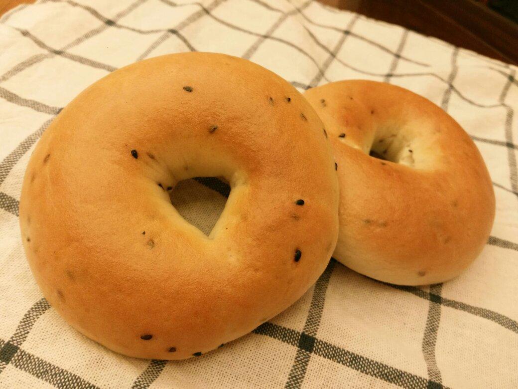 芝麻贝果（咸）