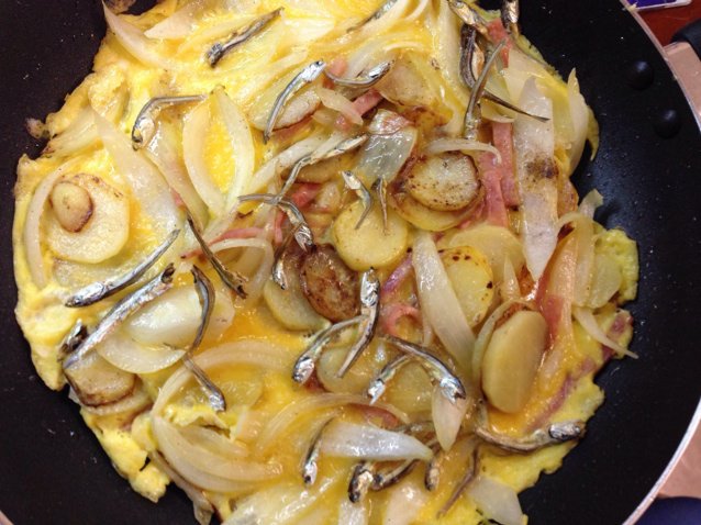 西班牙土豆煎蛋饼