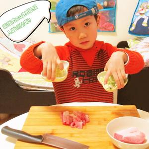 小手做羹汤——宝宝常见健脾养胃类食补处方——肉段炒扁豆的做法 步骤4
