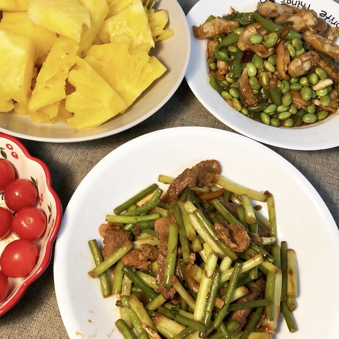蒜薹炒肉