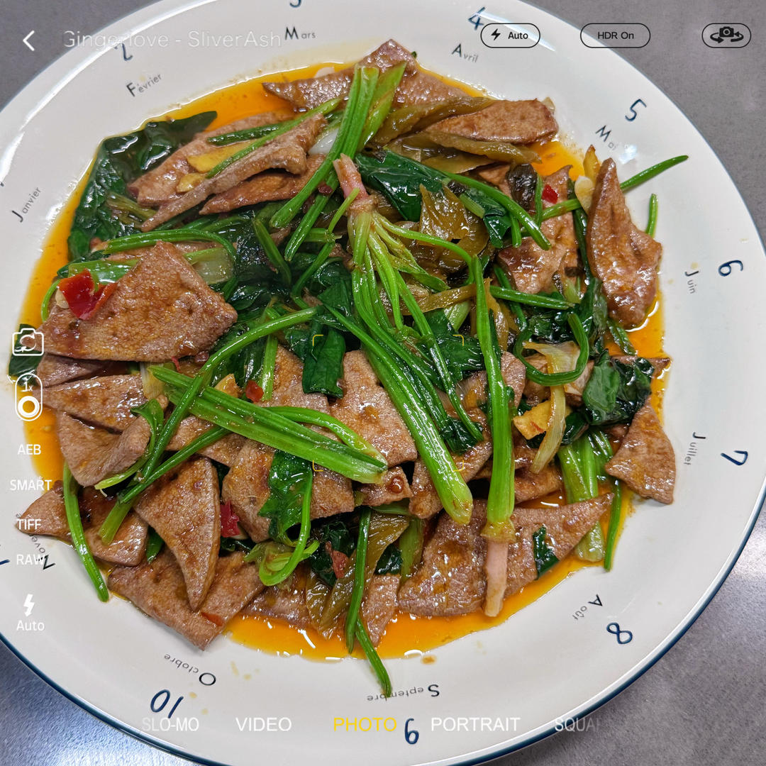 补铁生血之菠菜炒猪肝