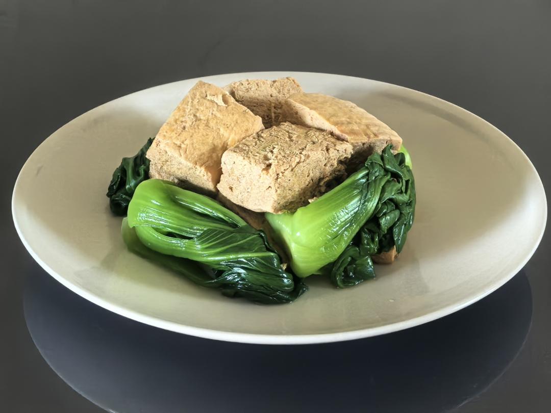 油菜烧豆腐