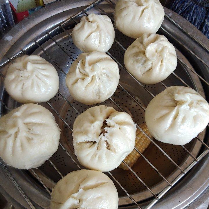 手工包子（肚脐包）