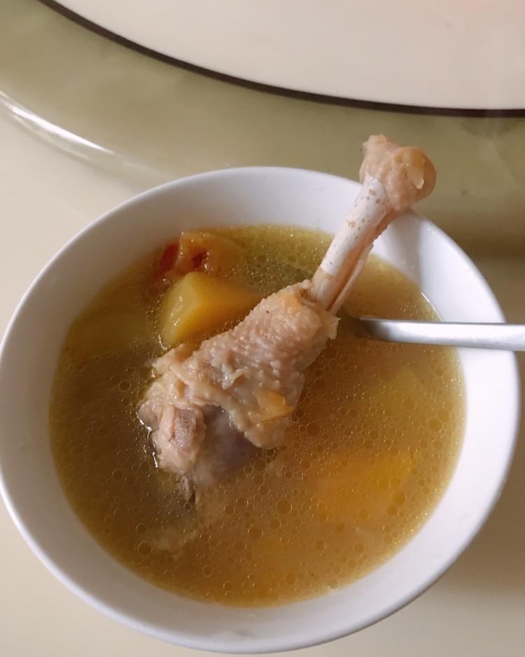 青木瓜煲老🐔母鸡汤（美白减肥养颜月子餐）