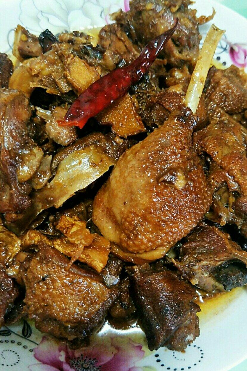 阳春白雪l做的啤酒鸭