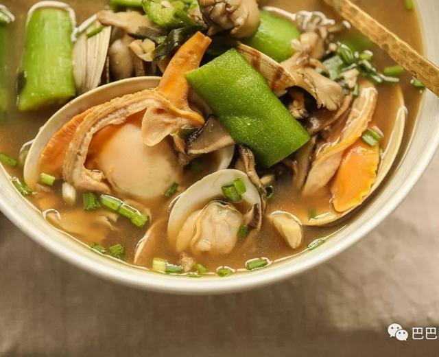 蛤蜊丝瓜味噌汤