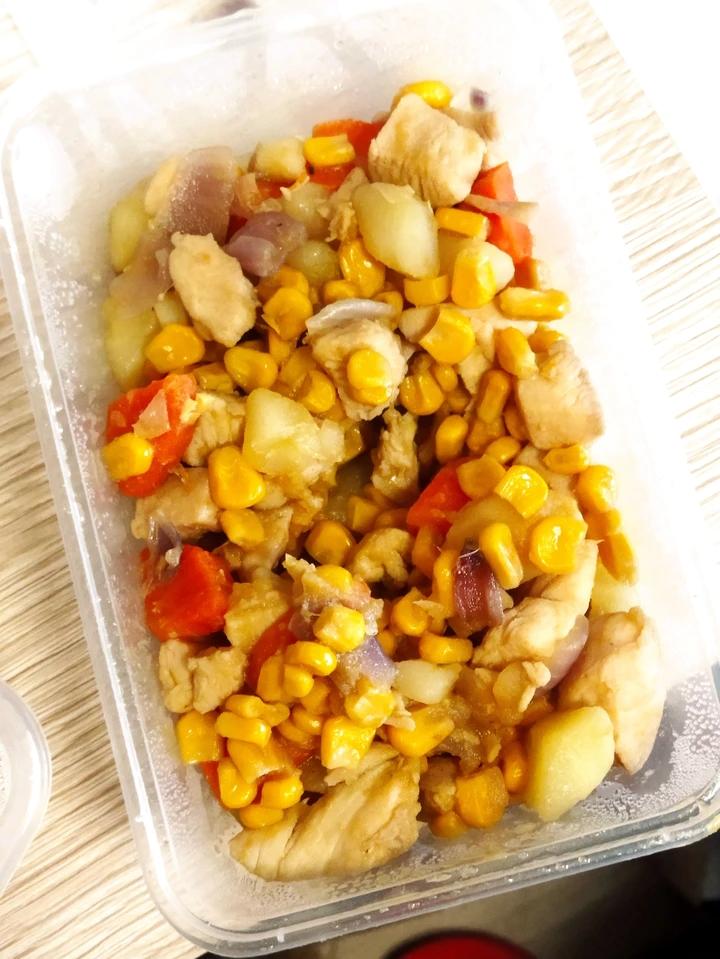 什锦鸡丁