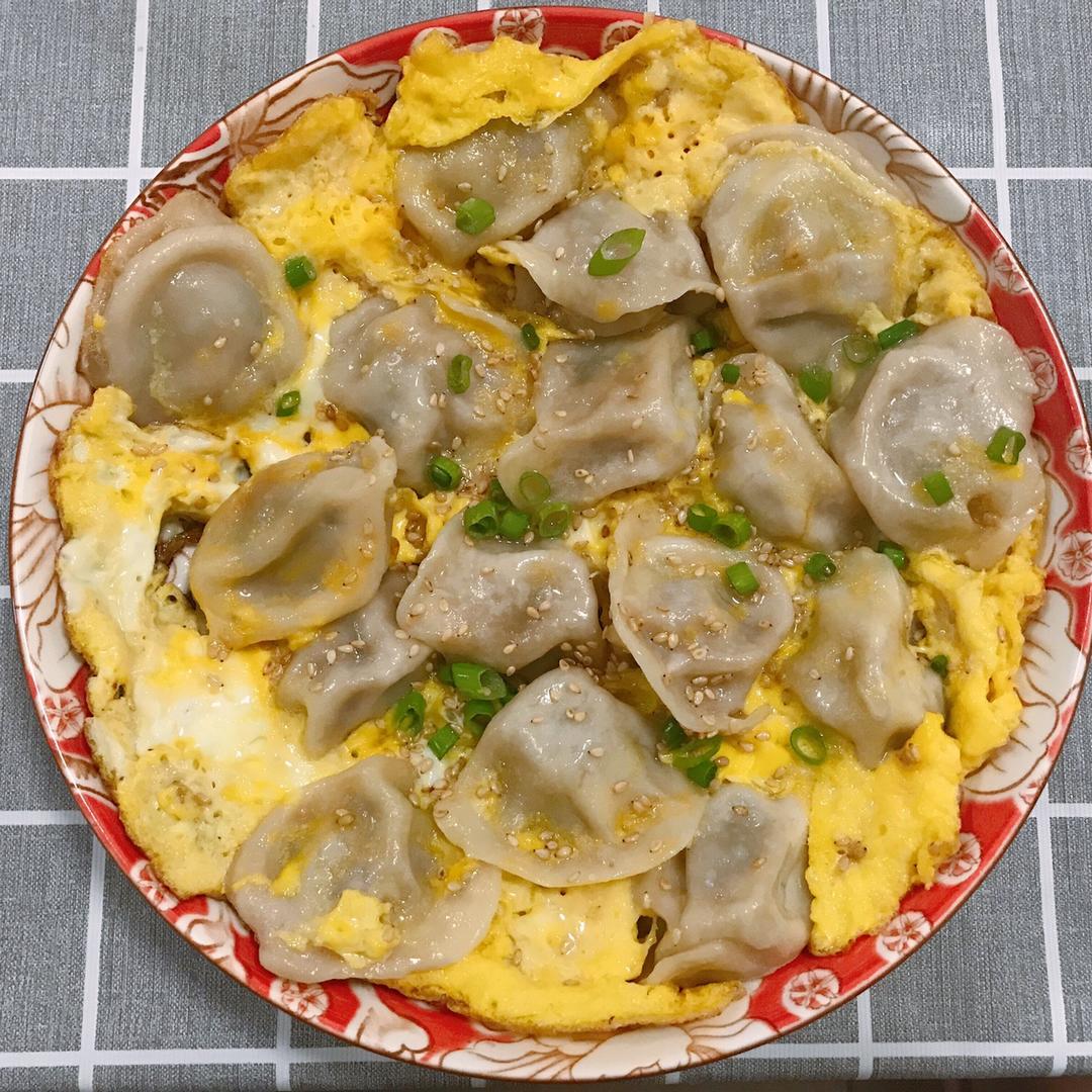 懒人快手抱蛋煎饺