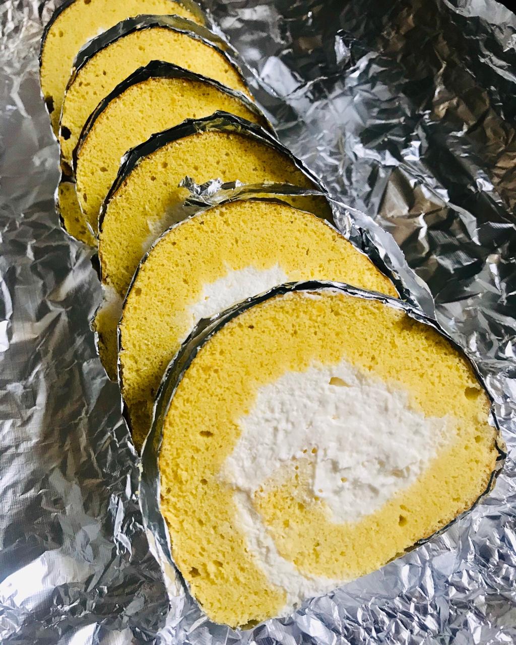 肥而不腻的超厚瑞士卷