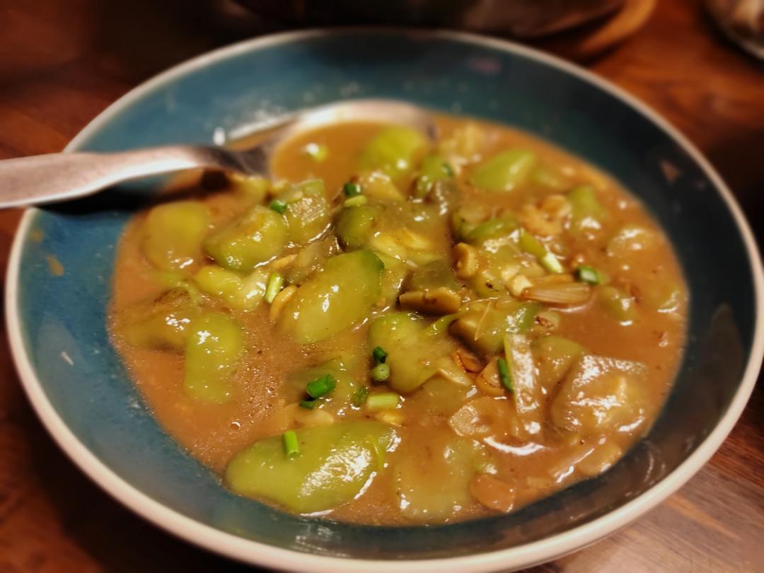 【0383】普宁豆酱炒白丝瓜 <302小厨房>