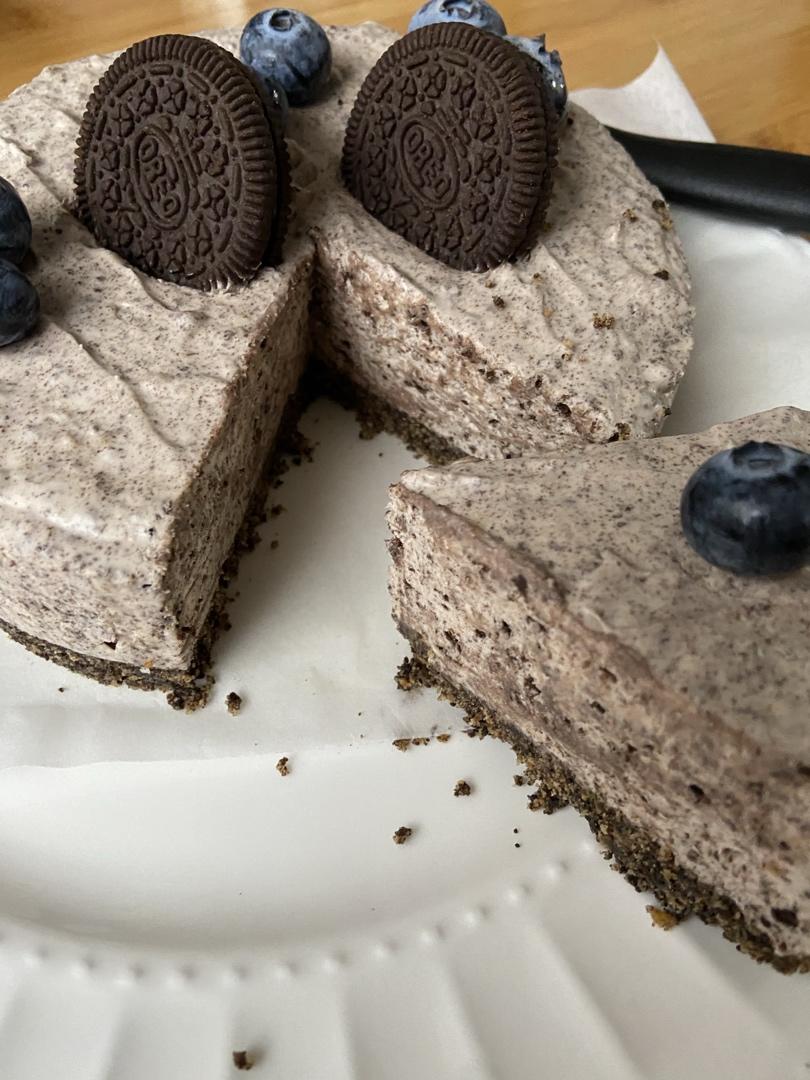 jingjing666做的奥利奥冻芝士蛋糕拯救新手的免烤美味甜点