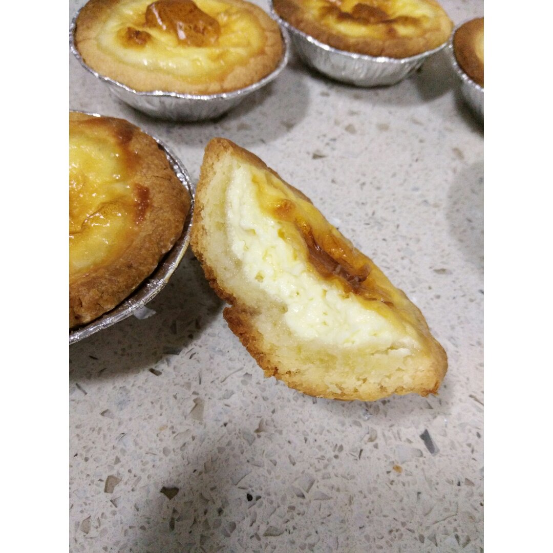 【视频食谱】不用开酥的曲奇蛋挞