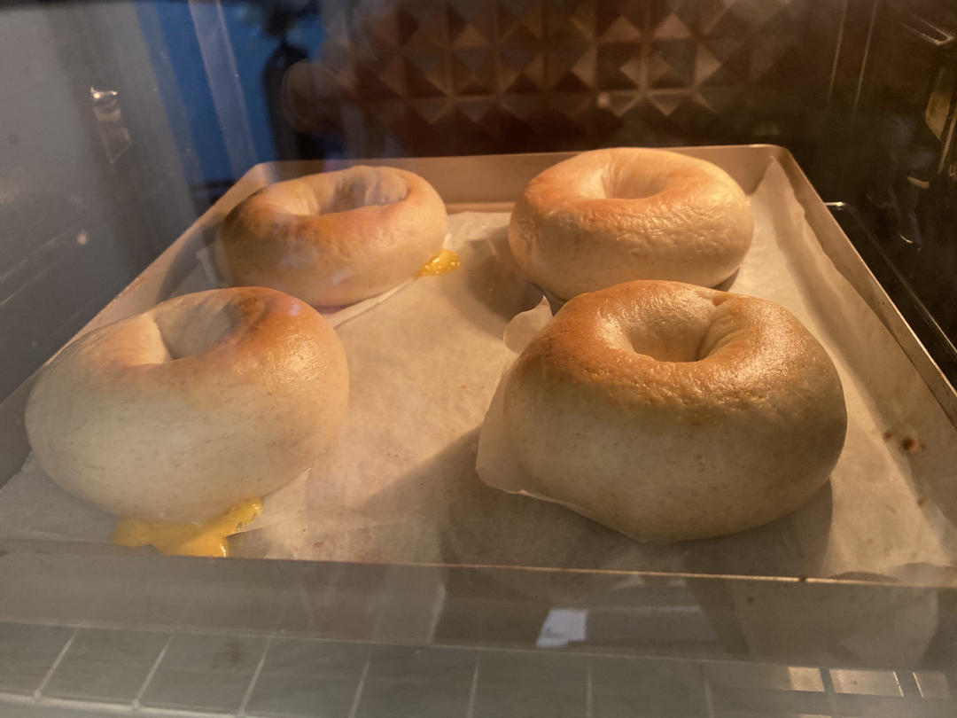 黑椒火腿奶酪贝果【北鼎烤箱食谱】