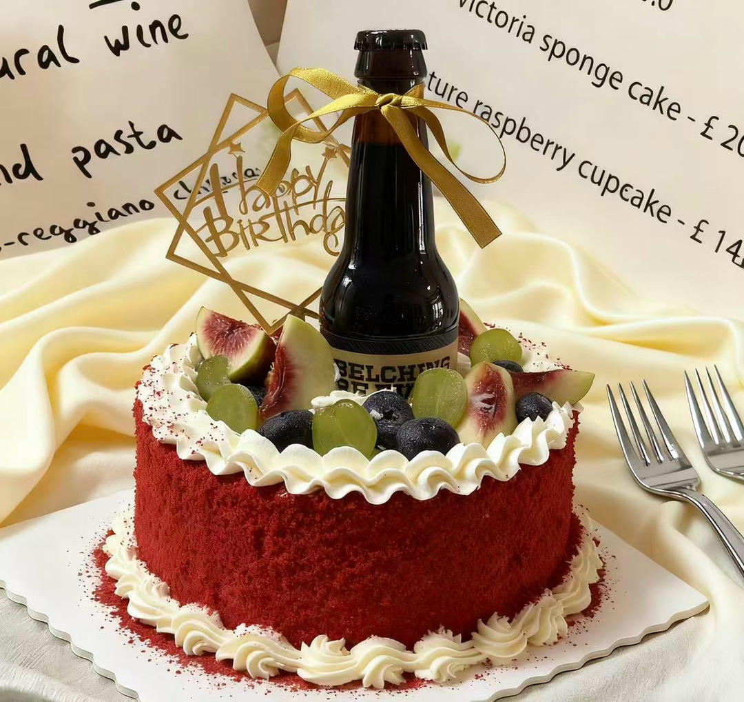 红丝绒戚风蛋糕-精华液版