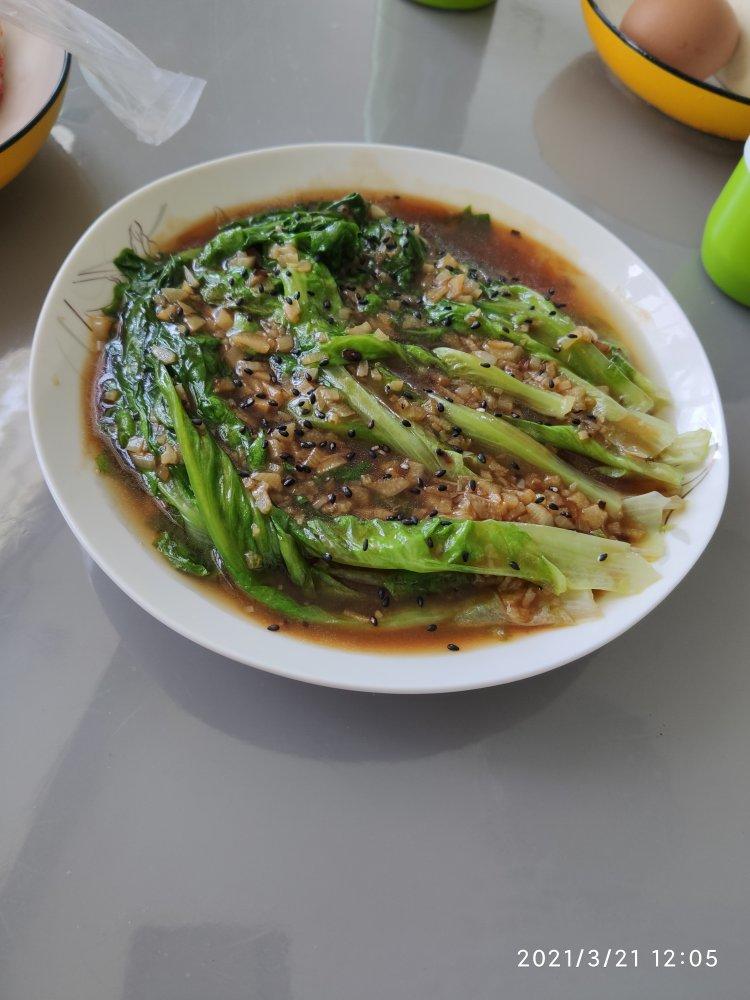 5分钟搞定‼️蒜香爽口又好吃😋蚝油生菜❗️