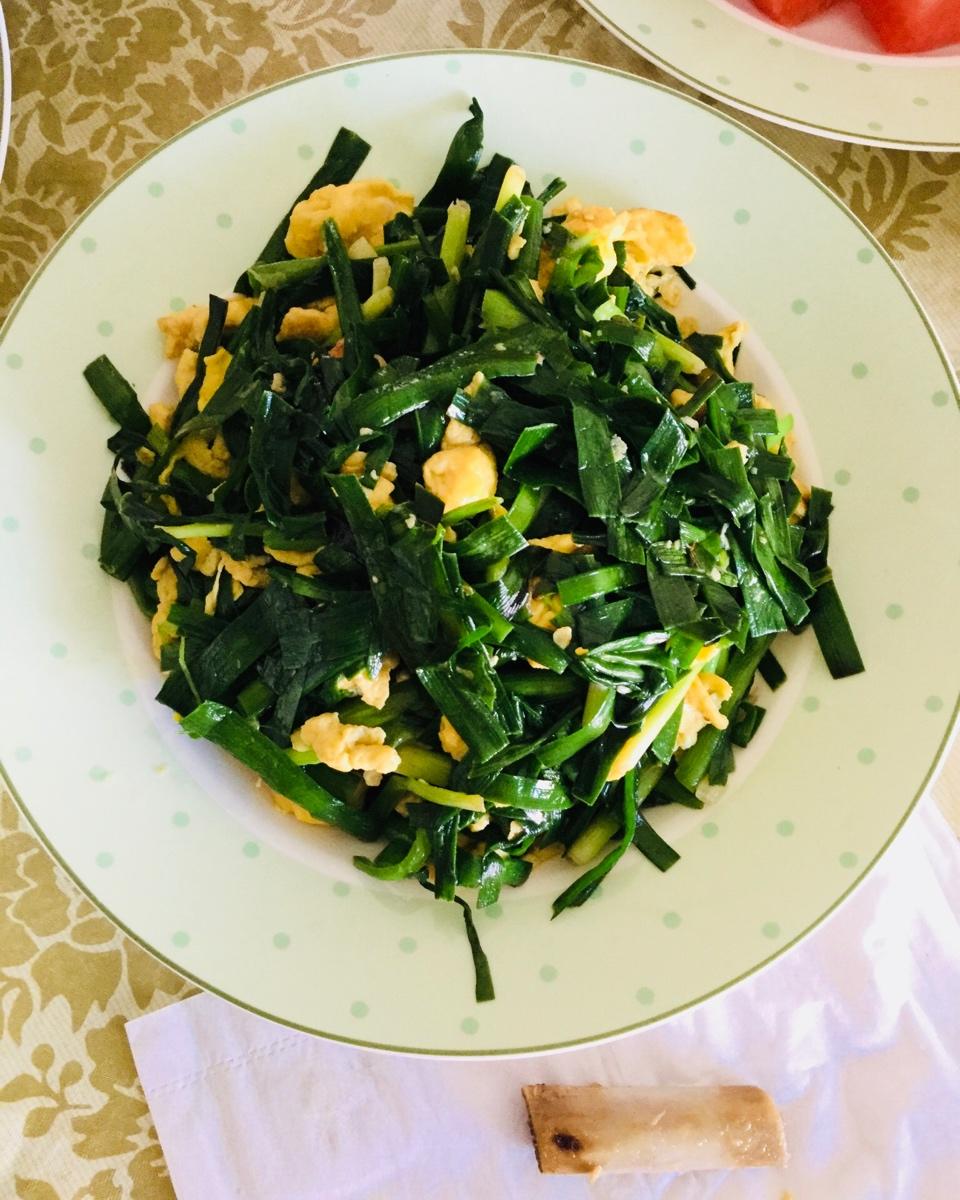 韭菜炒鸡蛋