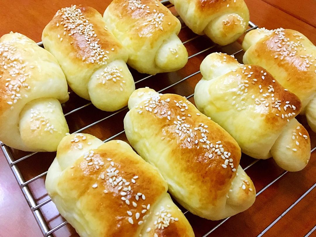 蜂蜜淡奶油面包#美味排包#