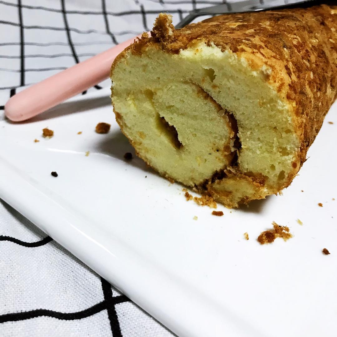 香葱肉松肥蛋糕卷～