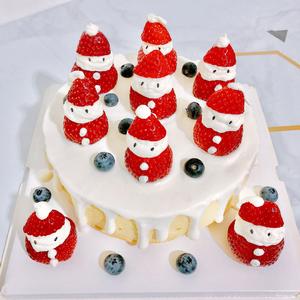 圣诞老人🎅裸蛋糕的做法 步骤18