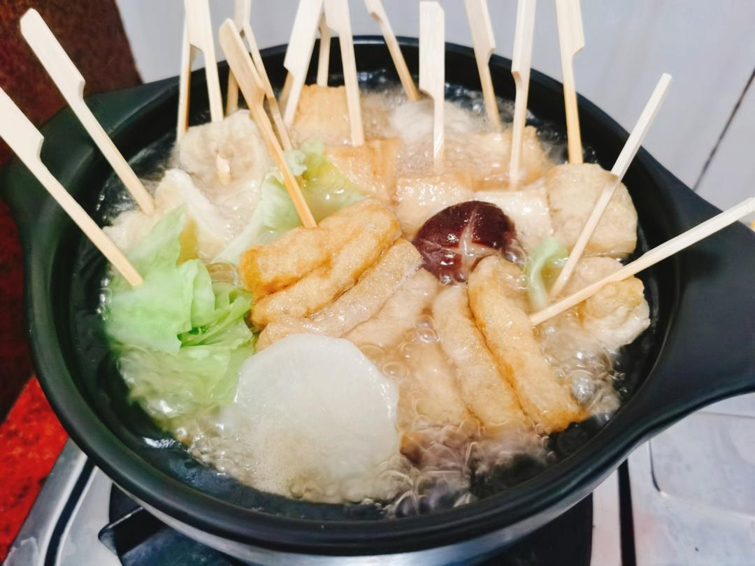 自制关东煮‼️不用去便利店，吃到爽～