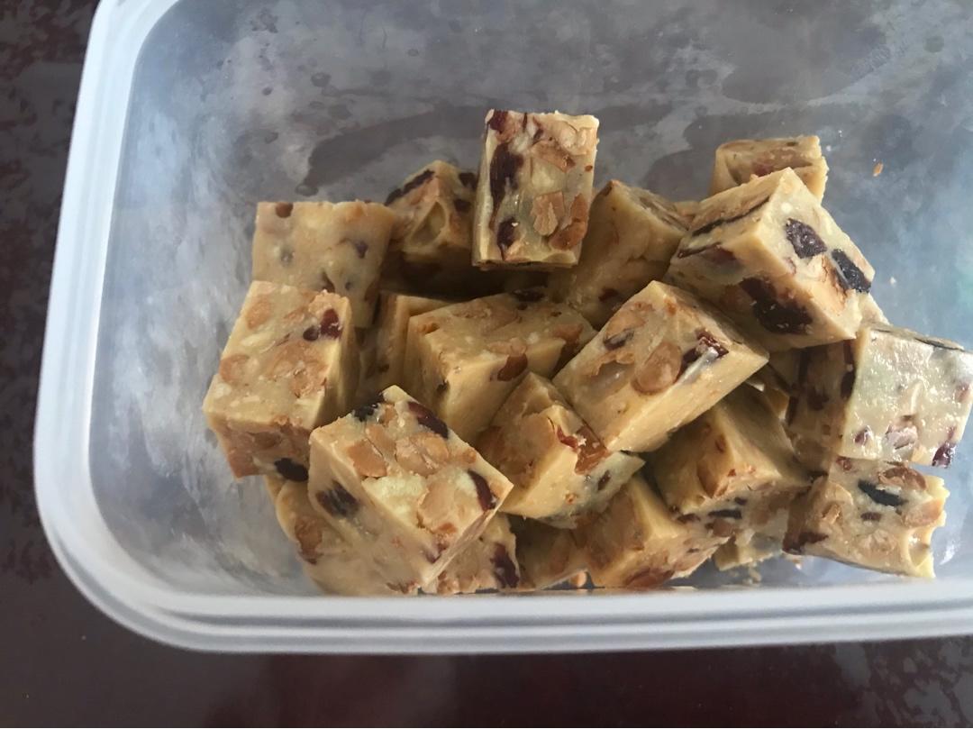 蔓越莓花生牛轧糖